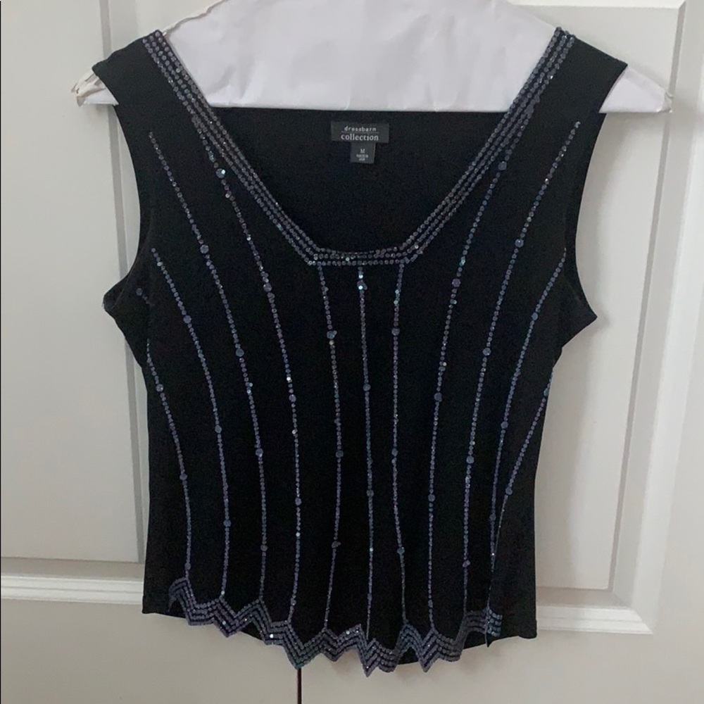 Dress barn beaded top